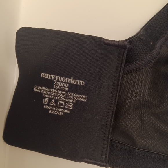 Curvy Couture Bra Size 42DDD - Picture 6 of 6